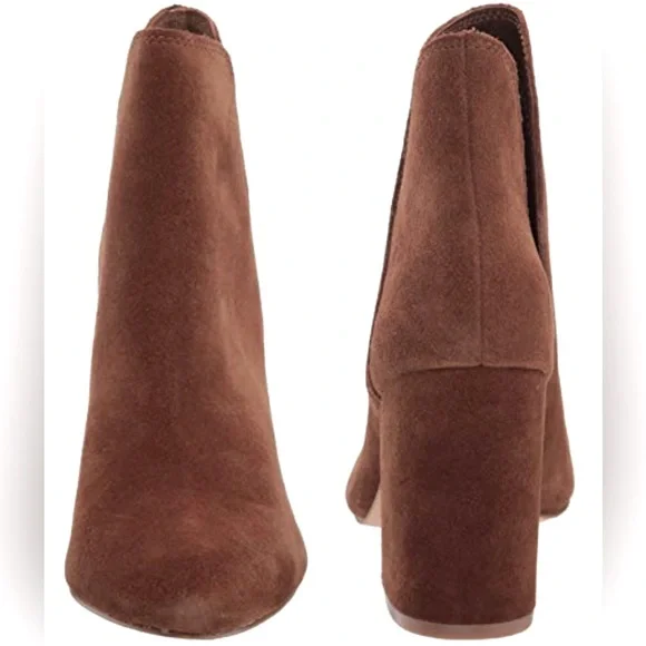 Steve Madden Rookie Bootie Chestnut Suede Boots Size 8 - Picture 5 of 8